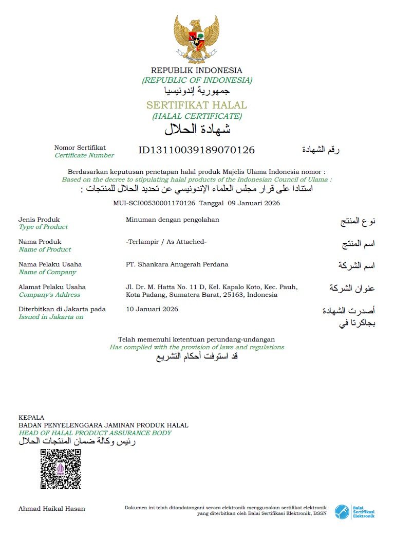 Sertifikat Halal